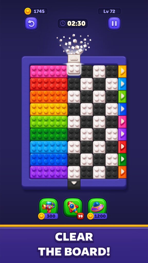 Block Out MOD APK gameplay