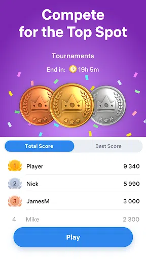 Partida de Blockudoku con un combo en marcha