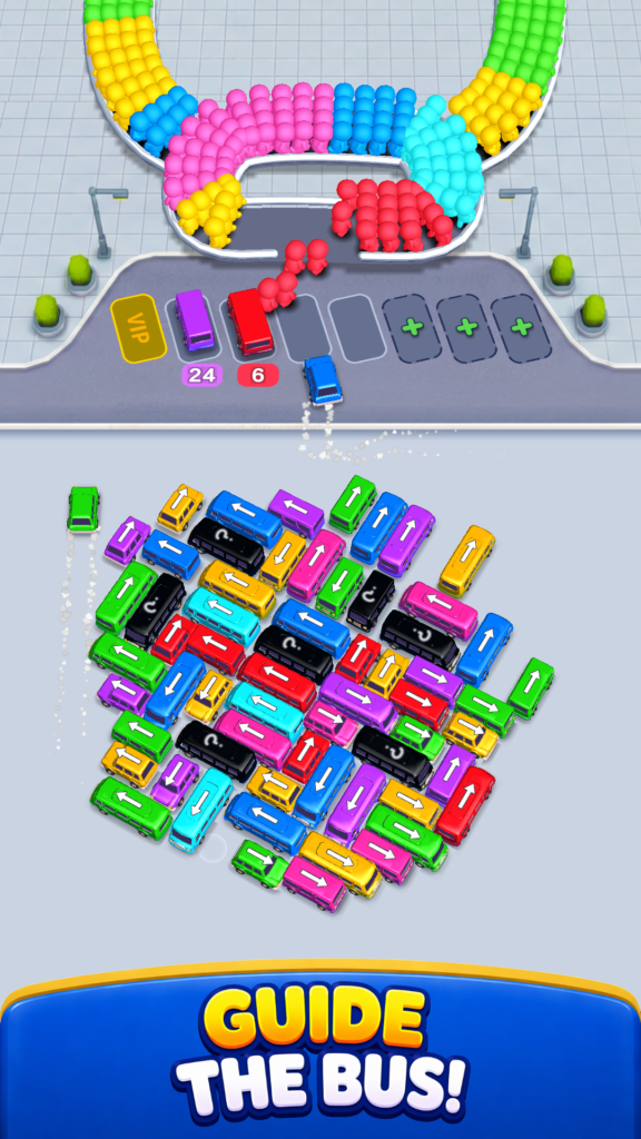 Bus Traffic Fever MOD APK captura de pantalla