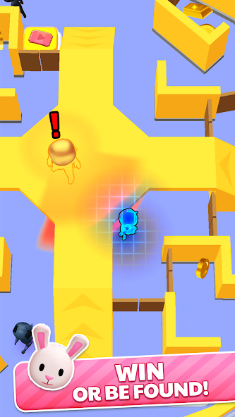 Jugabilidad de Hide 'N Seek MOD APK en Android