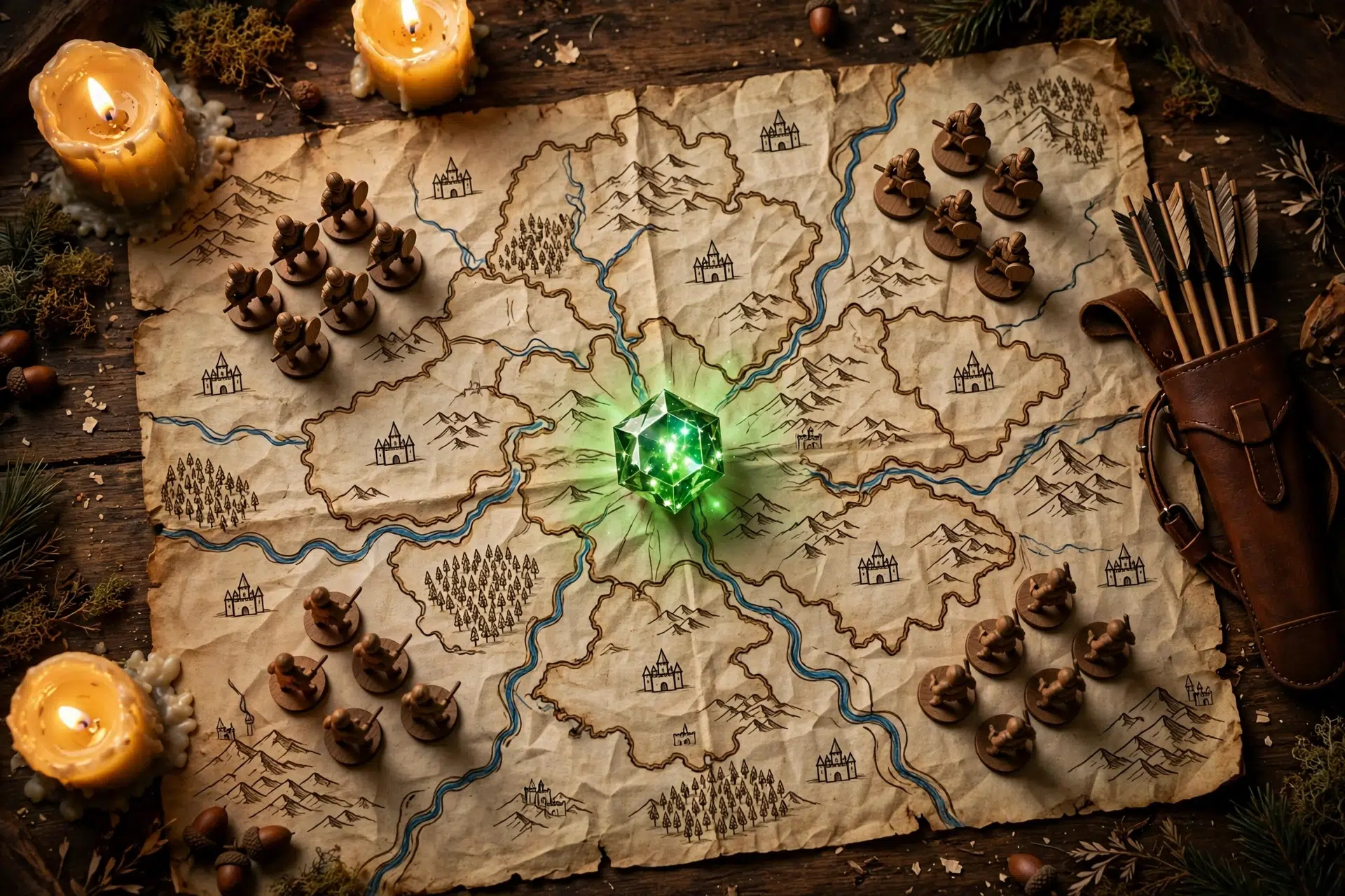 Mapa de estrategia para conseguir gemas en Stick War Legacy