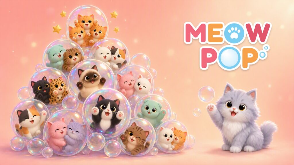 Meowpop trucos: cómo se juega, ordena los gatitos por color en sus cajas