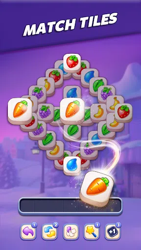 Tablero con bloqueos de hielo en Tile Busters