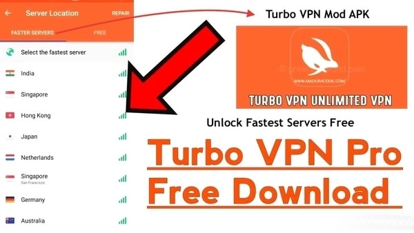 Turbo VPN MOD APK